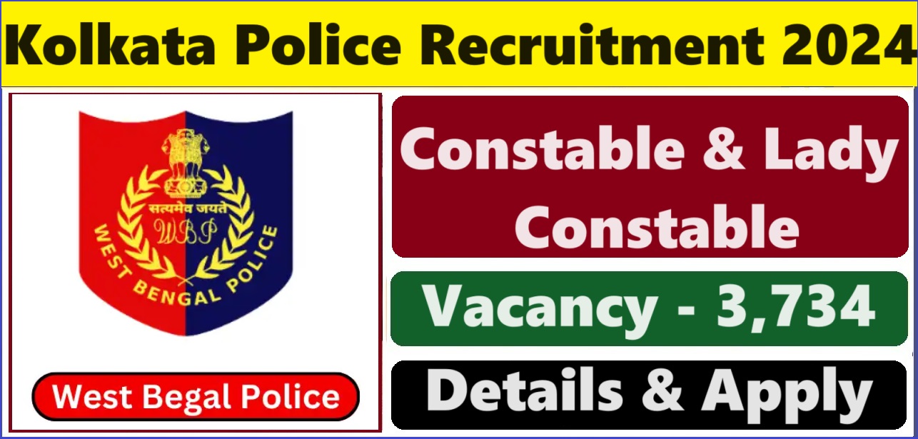Kolkata Police Constable Vacancy 2024