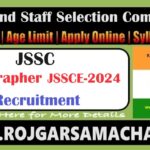 JSSC Stenographer Recruitment 2024